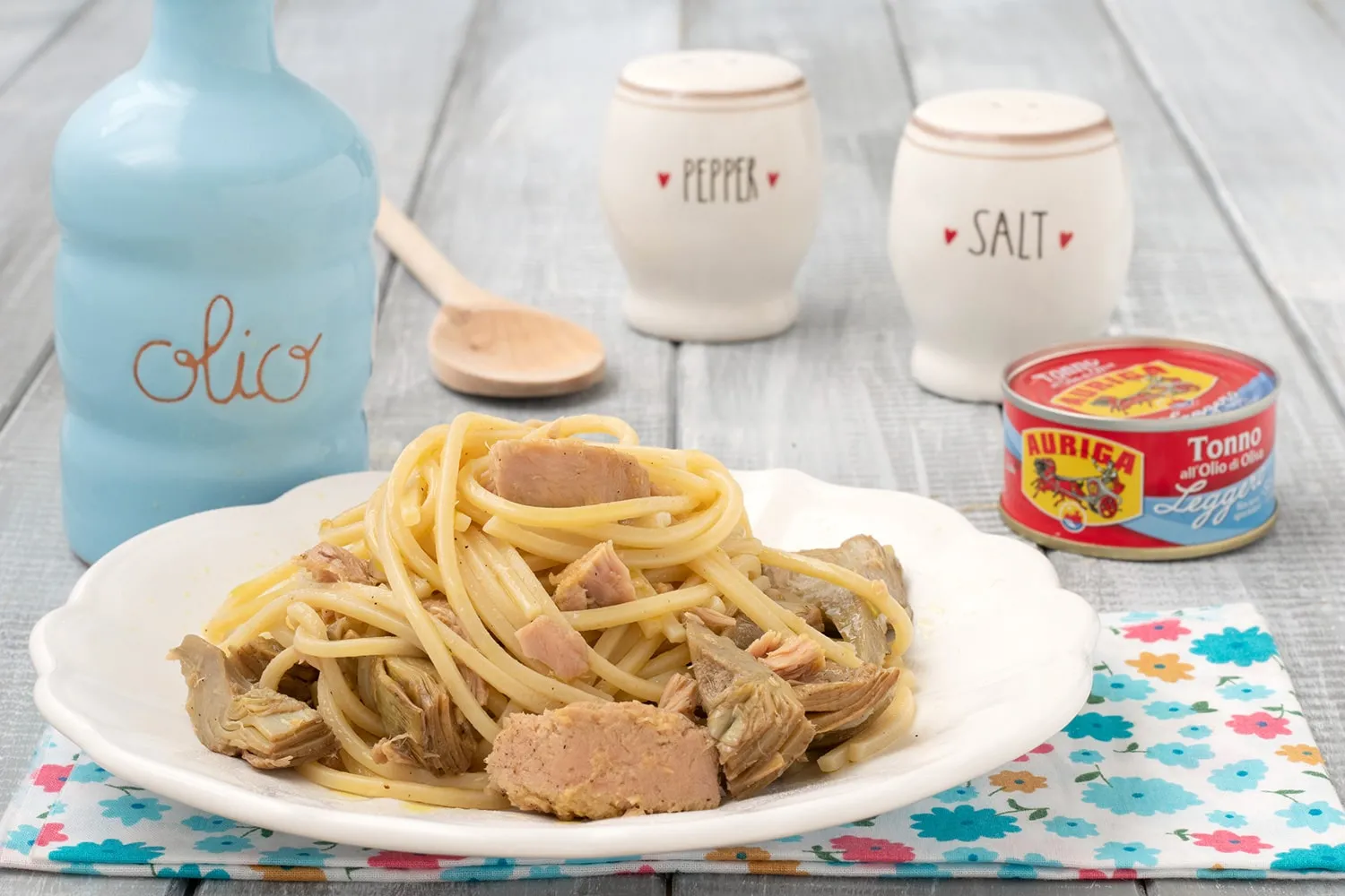 Pasta tonno e carciofi